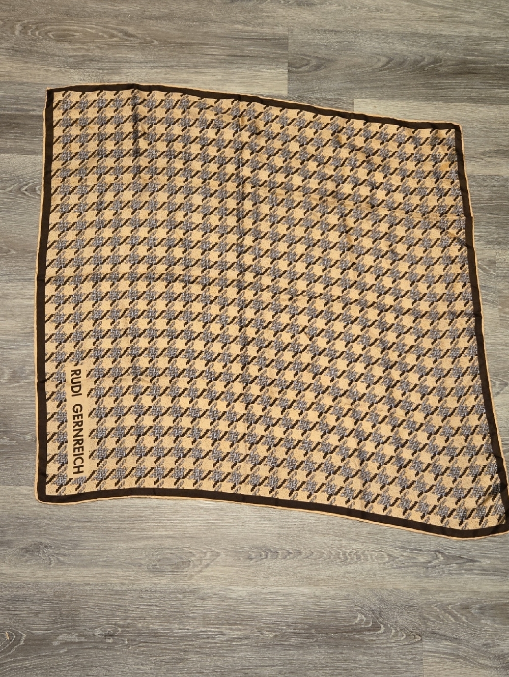 Vintage Silk Rudi Gernreich Scatf